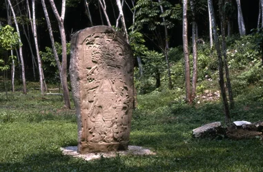 Stela 1, Terminal Classic periode (830-930 AD)